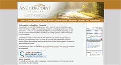 Desktop Screenshot of anchorpointadvisors.com